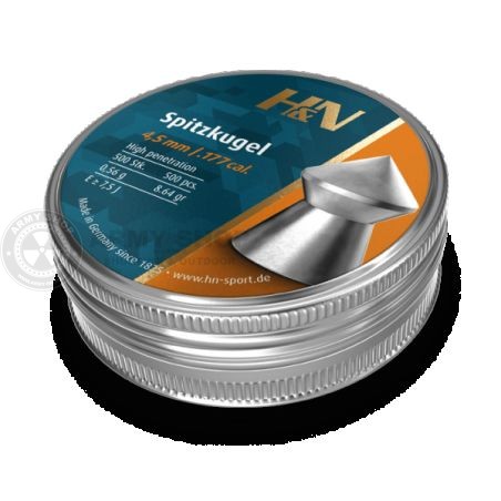 Diabole H&N Spitzkugel 4.5mm .177 cal. H & N Diabole 1 - metak.ba 