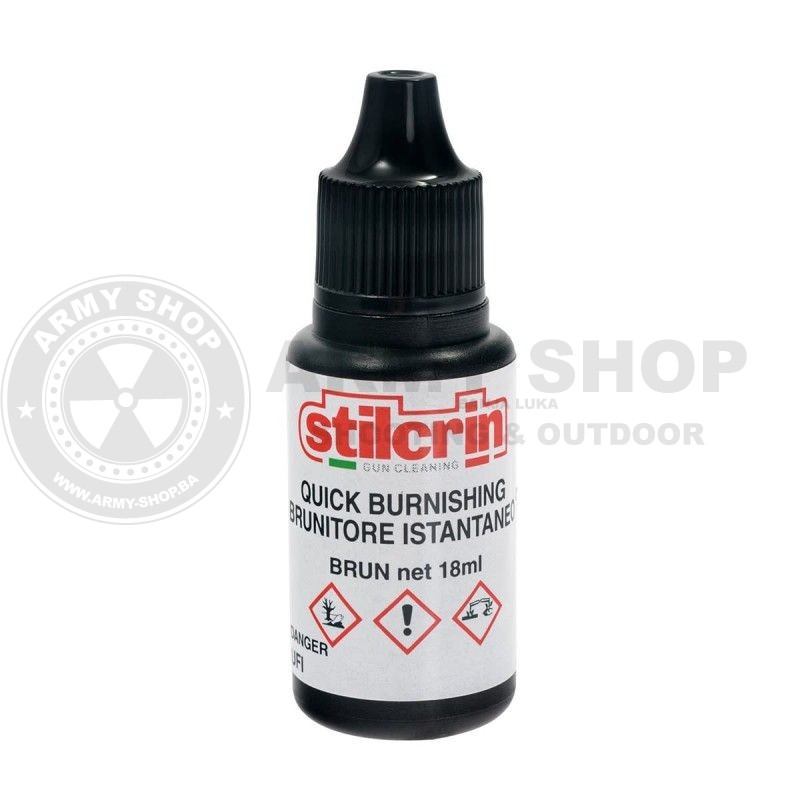 Tekucina za brzo bruniranje metalnih dijelova oruzja 18ml Stil Crin