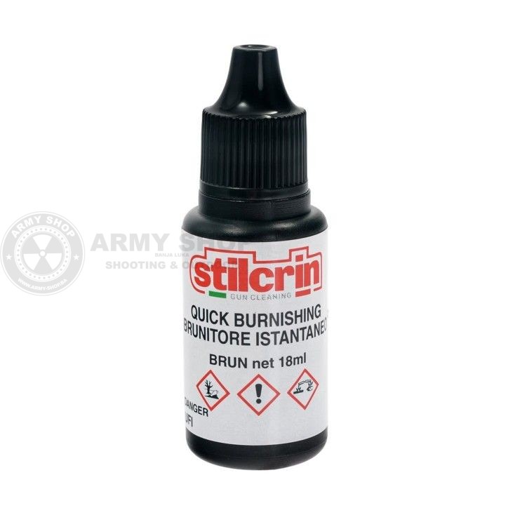 Tekucina za brzo bruniranje metalnih dijelova oruzja 18ml Stil Crin Tekucina za brzo bruniranje metalnih dijelova oruzja 18ml Stil Crin