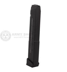Magazine 9mm 30+2rds with side window. Weapon type: Glock 17, 18, 19, 19X, 26, 34, 45 AC UNITY 3 - metak.ba 