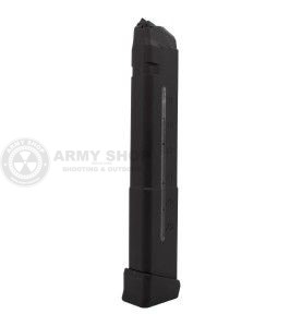 Magazine 9mm 30+2rds with side window. Weapon type: Glock 17, 18, 19, 19X, 26, 34, 45 AC UNITY 4 - metak.ba 