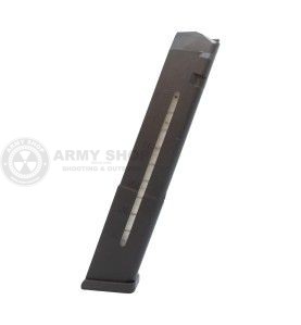 Magazine 9mm 30rds with side window. Weapon type: Glock 17, 18, 19, 19X, 26, 34, 45 AC UNITY 1 - metak.ba 