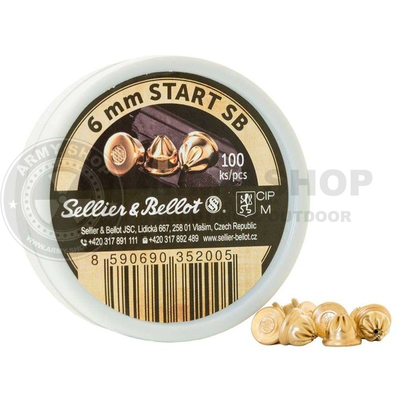 Startni metak Sellier & Bellot 6mm Flobert Blanc Ammo