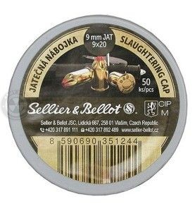 Stocni metak Sellier & Bellot 9 × 20 / 9 mm JAT Slaughtering Cap Ammo Sellier & Bellot 9 - metak.ba 
