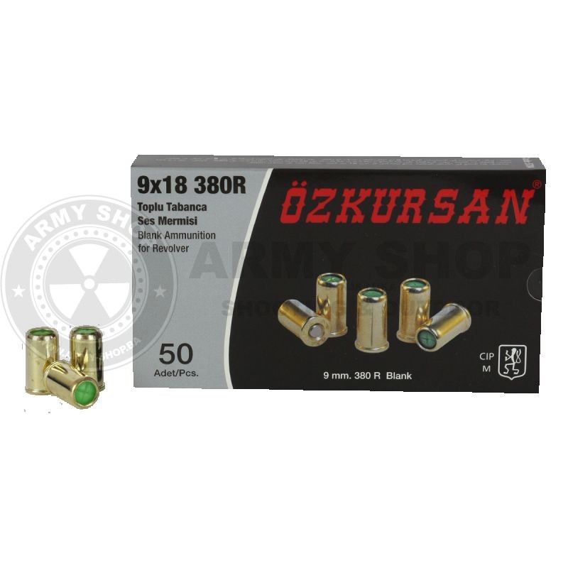 Startni metak Corak Ozkursan 9/380R 9X18 za revolvere