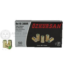 Startni metak Corak Ozkursan 9/380R 9X18 za revolvere OKURSAN 1 - metak.ba 