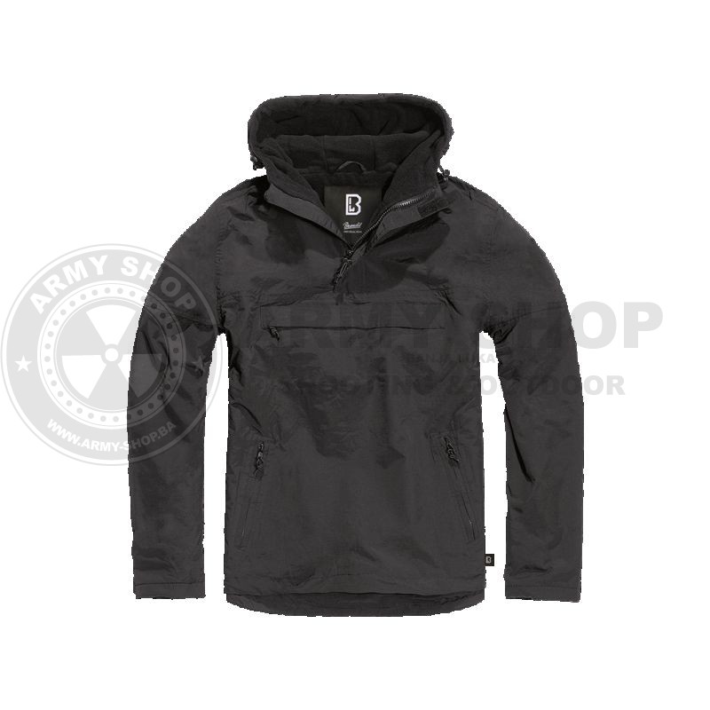 WINDBREAKER Black Jakna
