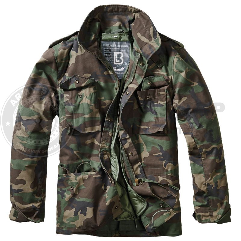 M65 Classic Woodland Jakna M65 Classic Woodland Jakna