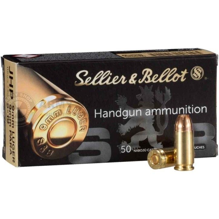 Metak SB 9 mm LUGER , 9 mm PARA  9x19mm JHP Hollow point 8.0g 124grs.