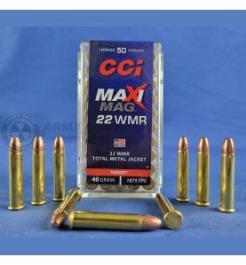 Municija CCI 22 WMR HS MAXI MAG 2,6g/40grs TMJ CCI 1 - metak.ba 
