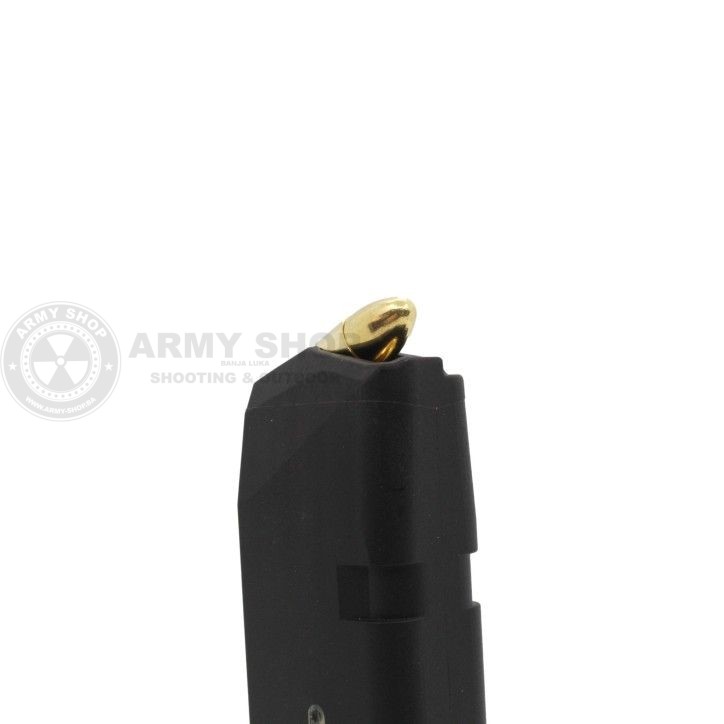 Glock M19 Magazine 9mm 15+2rds with side window. Weapon type: Glock 19, 26 Glock M19 Magazine 9mm 15+2rds with side window. Weapon type: Glock 19, 26