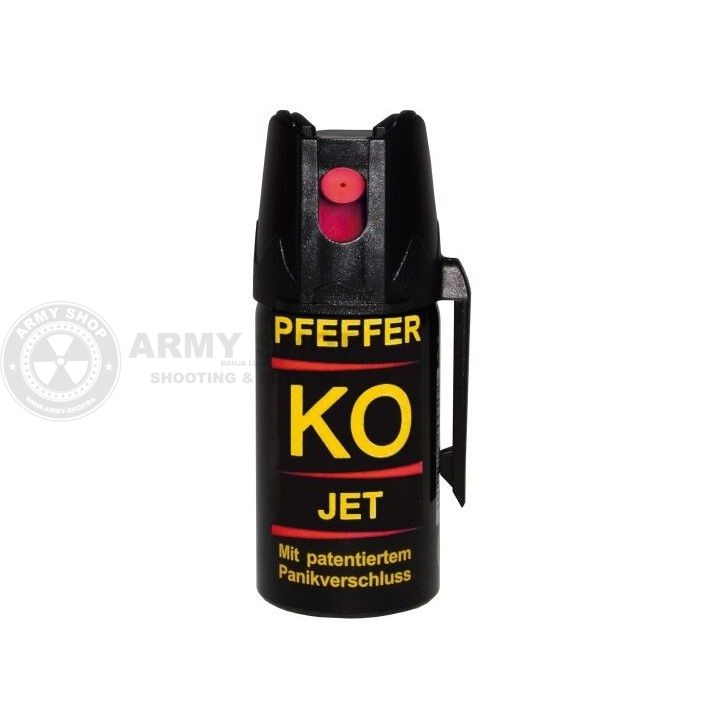 BIBER SPREJ Ballistol pepper KO jet 40 ml BIBER SPREJ Ballistol pepper KO jet 40 ml