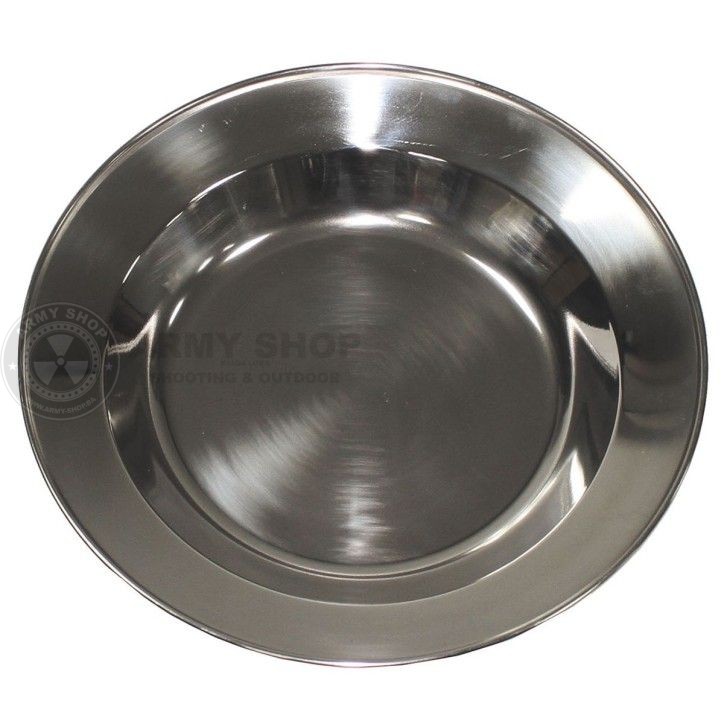 Tanjir Čelični Plate Stainless Steel kamp oprema