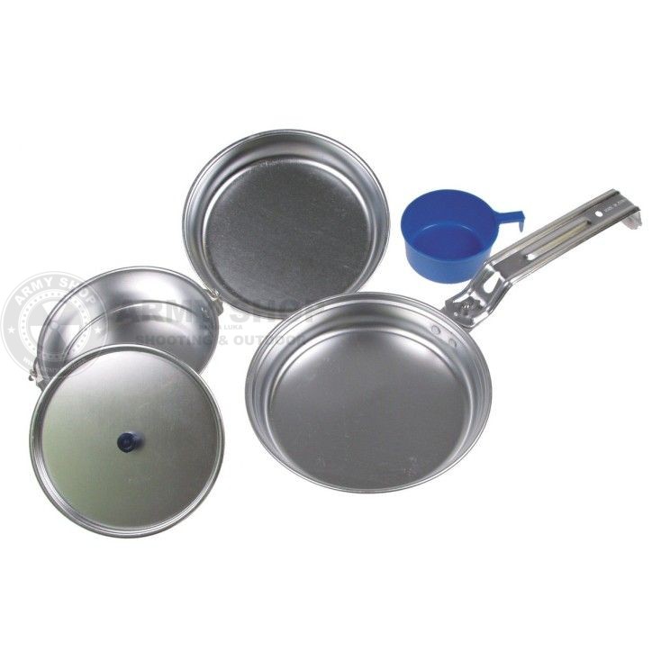 Porcija set Deluxe Aluminium pan pot cup bowl kamp oprema Porcija set Deluxe Aluminium pan pot cup bowl kamp oprema