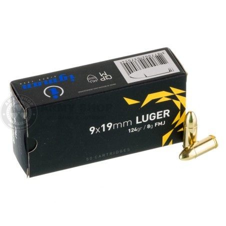 Metak Igman 9 mm LUGER / 9 mm PARA / 9x19 124 GRS FMJ Igman 1 - metak.ba 