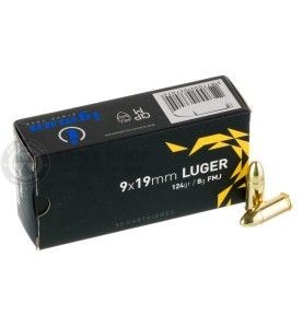 Metak Igman 9 mm LUGER / 9 mm PARA / 9x19 124 GRS FMJ Igman 1 - metak.ba 