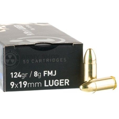 Metak Igman 9 mm LUGER / 9 mm PARA / 9x19 124 GRS FMJ