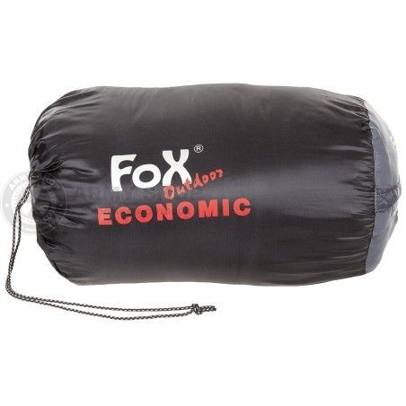 Vreca za spavanje Mummy Sleeping Bag Economic black grey