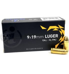 Metak Igman 9 mm LUGER / 9 mm PARA / 9x19 124 GRS FMJ Igman 6 - metak.ba 