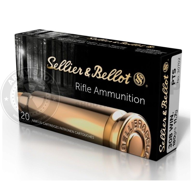 Metak Sellier & Bellot 308 WIN. PTS 11,7g 180grs. Hornady Metak Sellier & Bellot 308 WIN. PTS 11,7g 180grs. Hornady