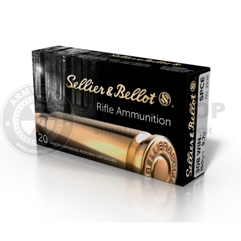 Metak Sellier Bellot 308 WIN. SPCE 9,7g 150grs. Metak Sellier Bellot 308 WIN. SPCE 9,7g 150grs.