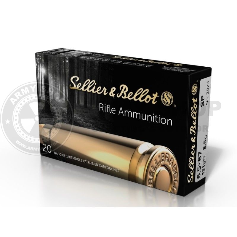 Metak Sellier & Bellot 6.5x57 SP 8,5g 131grs. Metak Sellier & Bellot 6.5x57 SP 8,5g 131grs.