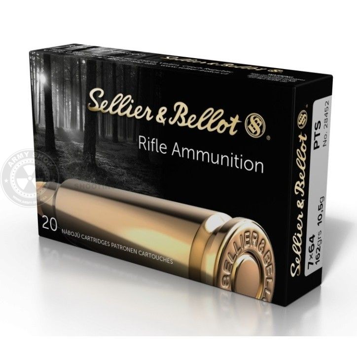 Metak Sellier Bellot 7x64 PTS 10.5g 162grs. by Hornady Metak Sellier Bellot 7x64 PTS 10.5g 162grs. by Hornady
