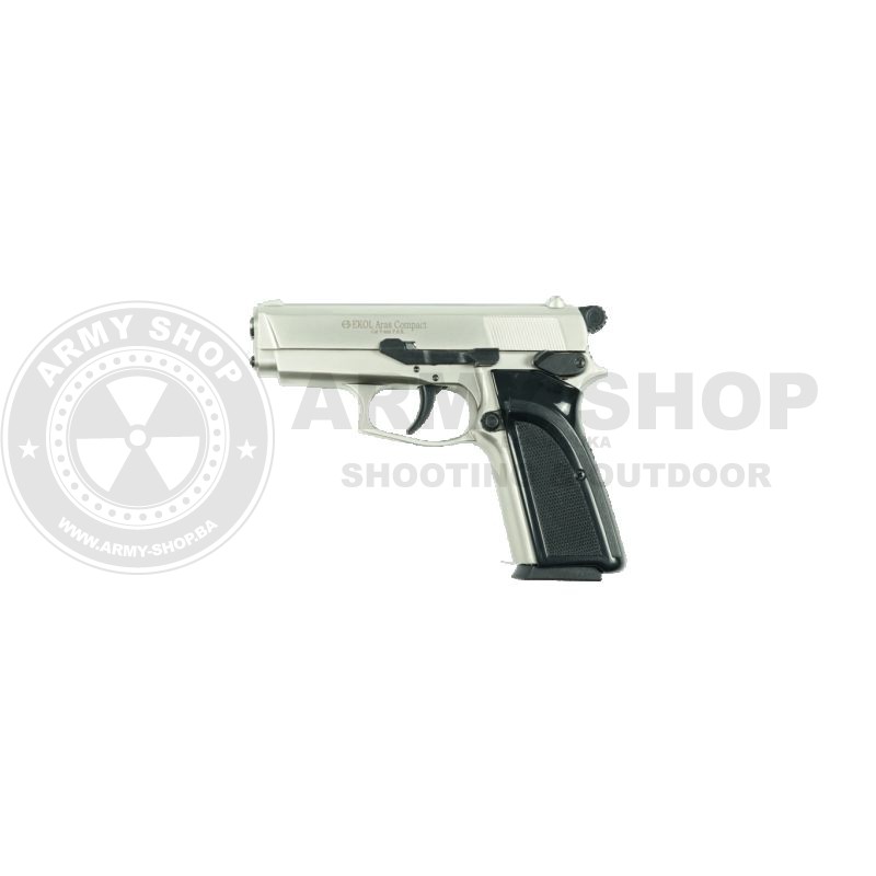 Startni pistolj EKOL ARAS COMPACT SHINY CHROME 9mmPAK