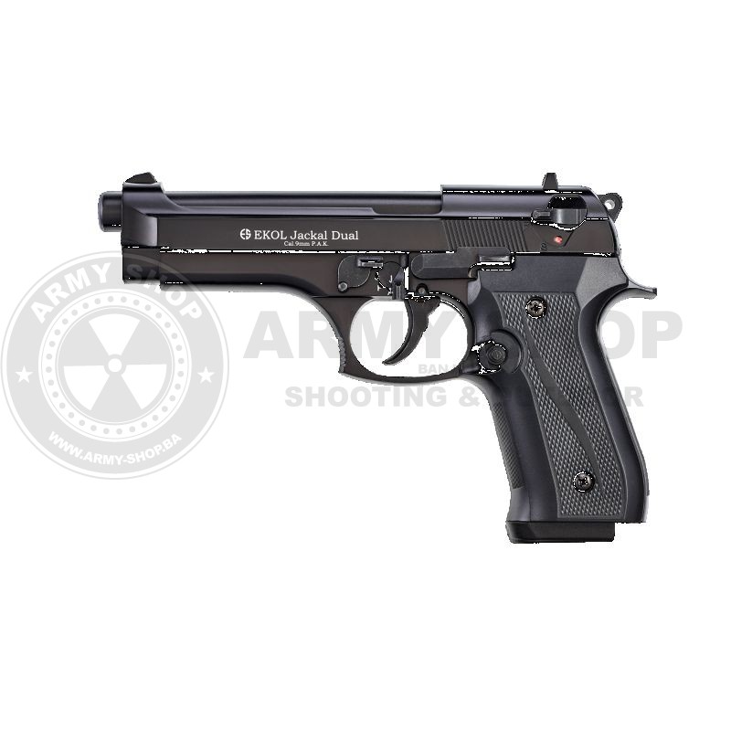 Startni pistolj EKOL JACKAL DUAL BLACK 9mmPAK