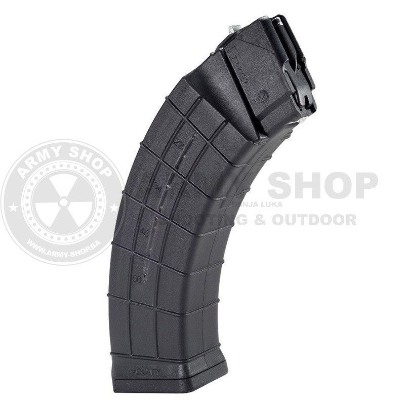 AK47 Magazine 7.62x39mm 60rds QUAD STACK with side window