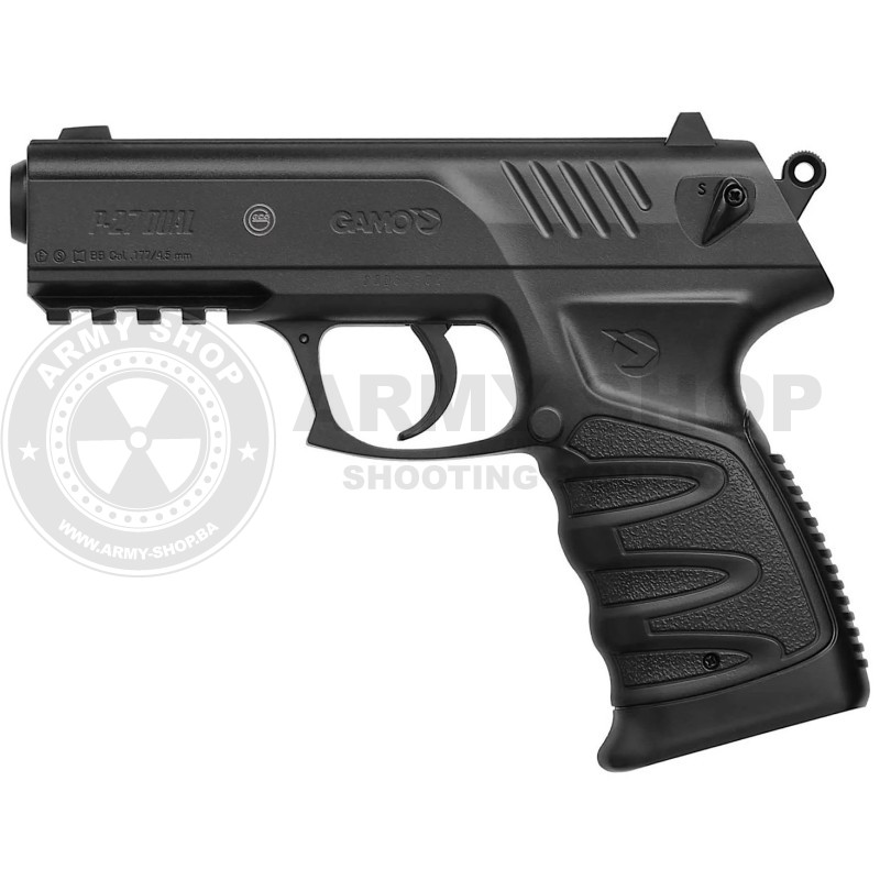 Pištolj GAMO P27 CO2 DUAL 4.5mm, puca diabole i kugle 4.5mm Pištolj GAMO P27 CO2 DUAL 4.5mm, puca diabole i kugle 4.5mm