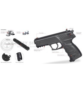 Pištolj GAMO P27 CO2 DUAL 4.5mm - metak.ba