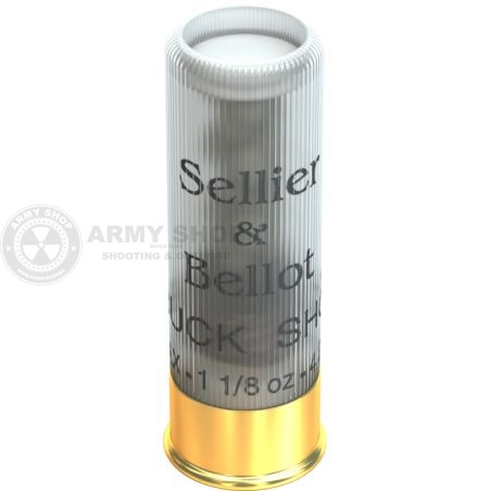 Metak 12/70 Sellier & Bellot BUCK SHOT 36g. 8,43mm Dupla Nula