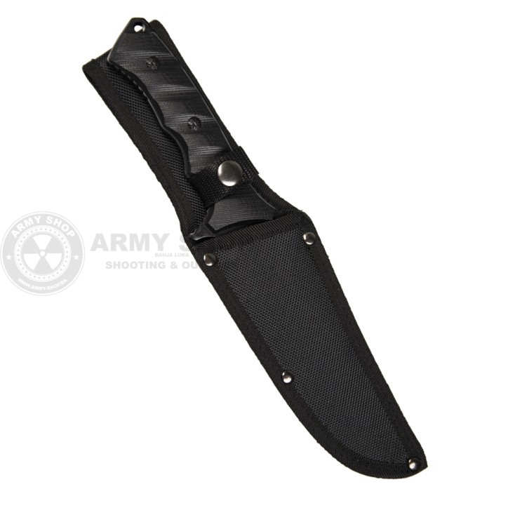 Nož BLACK G10 COMBAT MILTEC