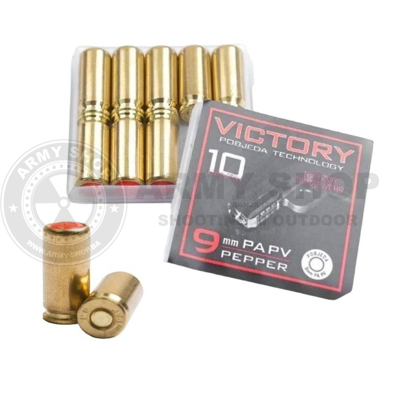 Biber Papper Patrone Victory 9mmPAK