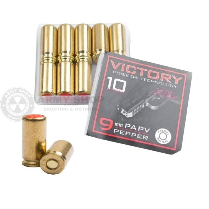 Biber Papper Patrone Victory 9mmPAK