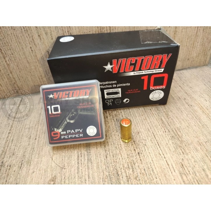 Biber Papper Patrone Victory 9mmPAK