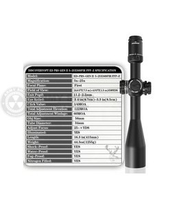 Optika DISCOVERYOPT ED-PRS GEN2 5-25X56SFIR FFP