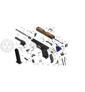 Startni pistolj BLOW TR 17 9mmPAK BLOW BLANK GUN 5 - metak.ba 