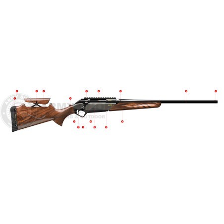 BENELLI Lupo BE.S.T. Wood Adjustable Comb