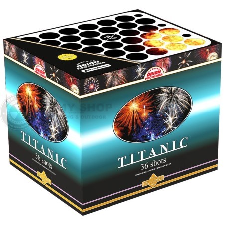 Orion TITANIC vatrometna baterija box vatromet 36 SHOTS