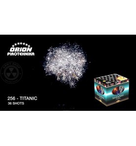 Orion TITANIC vatrometna baterija box vatromet 36 SHOTS