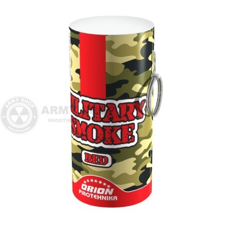 ORION MILITARY SMOKE RED dim u crvenoj boji