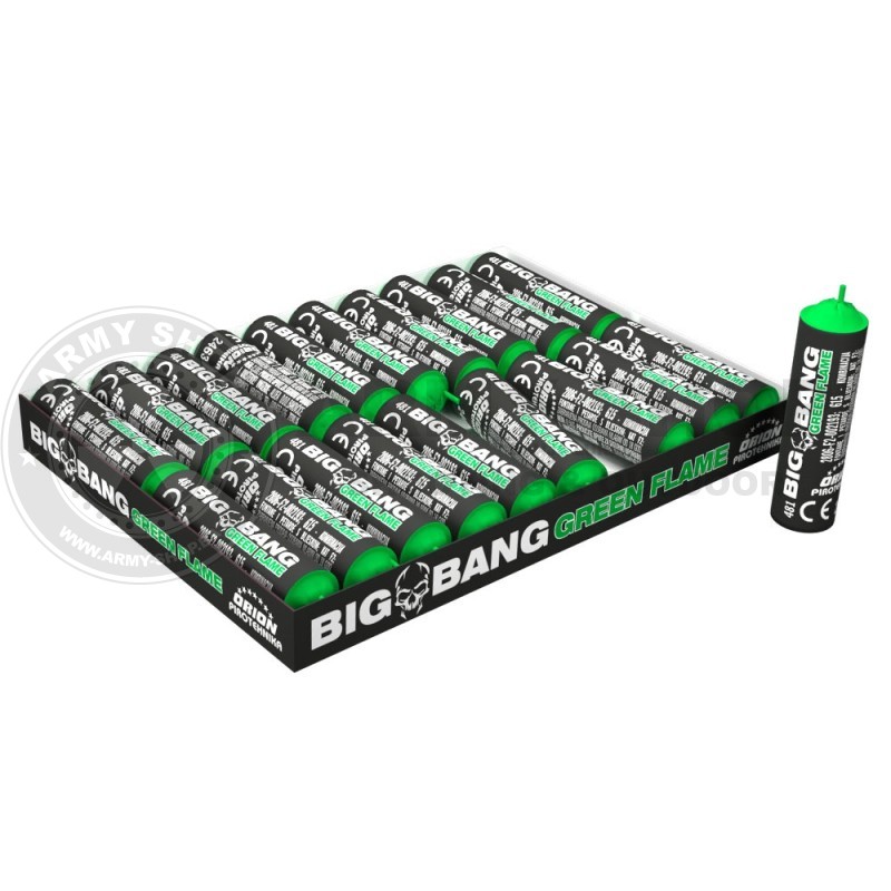 ORION BIG BANG GREEN FLAME PETARDA ORION BIG BANG GREEN FLAME PETARDA