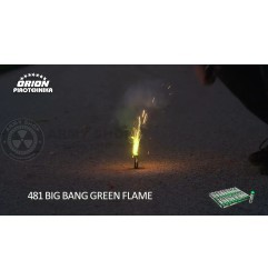 ORION BIG BANG GREEN FLAME PETARDA