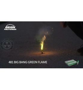 ORION BIG BANG GREEN FLAME PETARDA