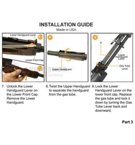 UTG PRO AKM Drop in Handguard Quad Rail  For Yugo M70