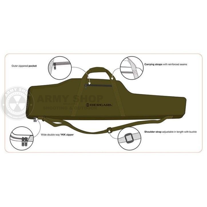 Torba za pusku BERGARA 130cm x 30/15cm x 8cm