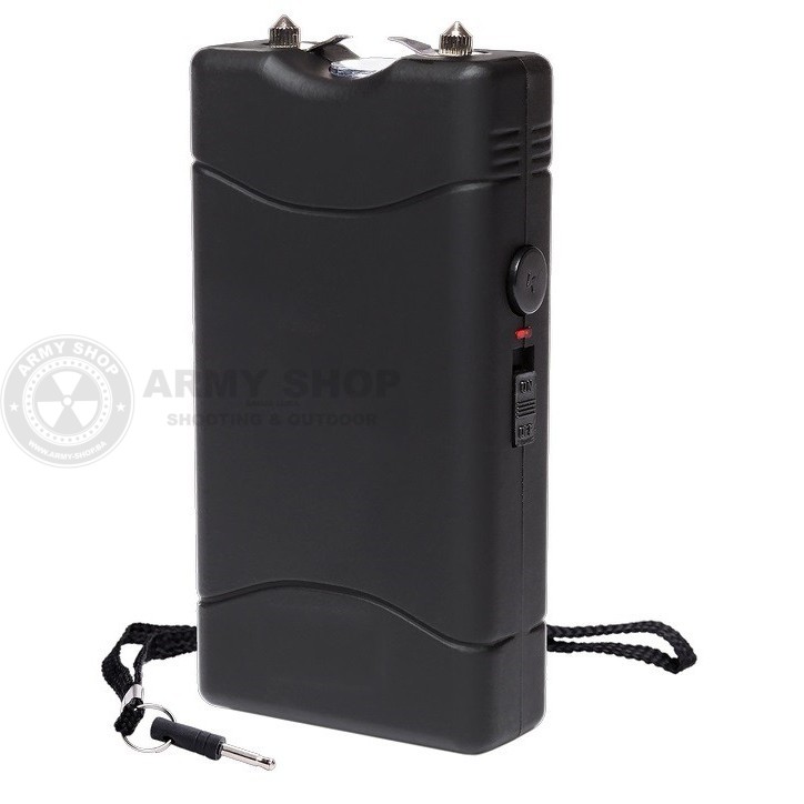 Elektro šoker stun gun Black 3800000V plus led svjetiljka