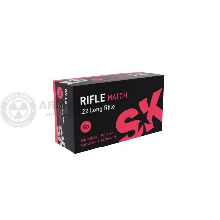 22LR Municija SK Rifle Match 2,59g  40gr